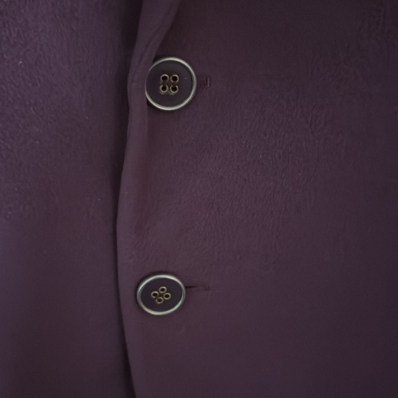 Versace Couture Oversized Purple Blazer - Picture 5 of 7